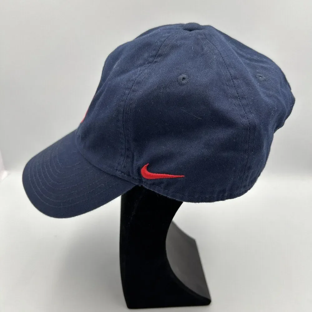 Nike Team USA Olympic Team Adjustable Cap 100% Cotton Navy M/L Club Hat 2023